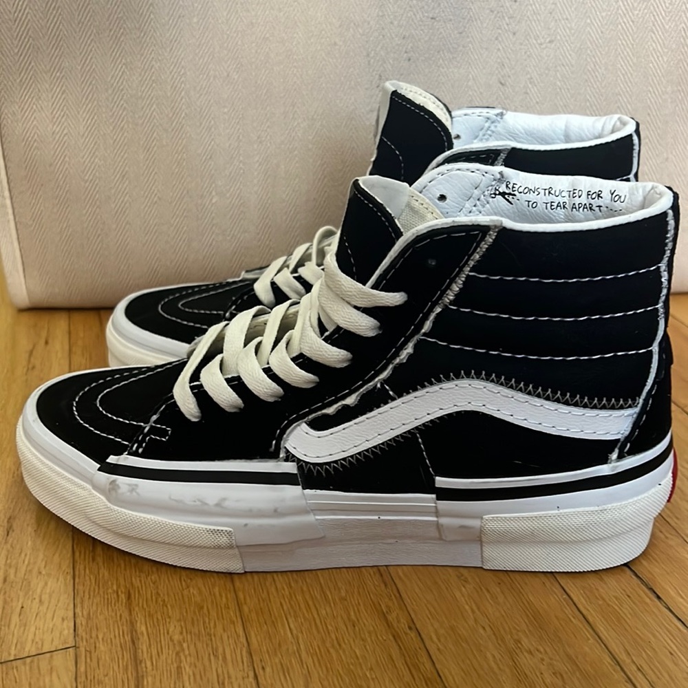 Vans high top sk8 hi  reconstruct